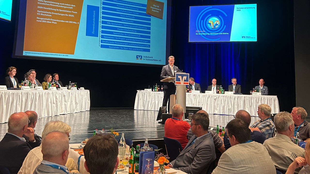 Roland Krebs - Vorstand der Volksbank