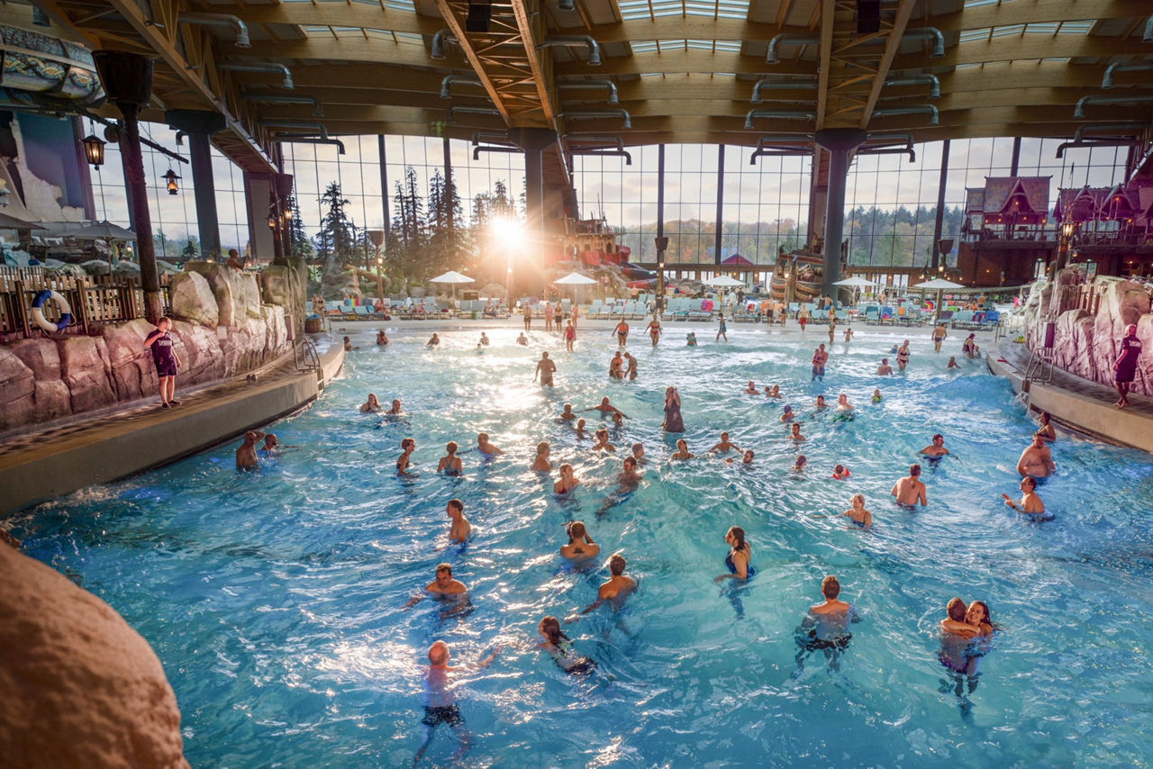 Wellenbad im Rulantica - der Wasserwelt des Europa-Park