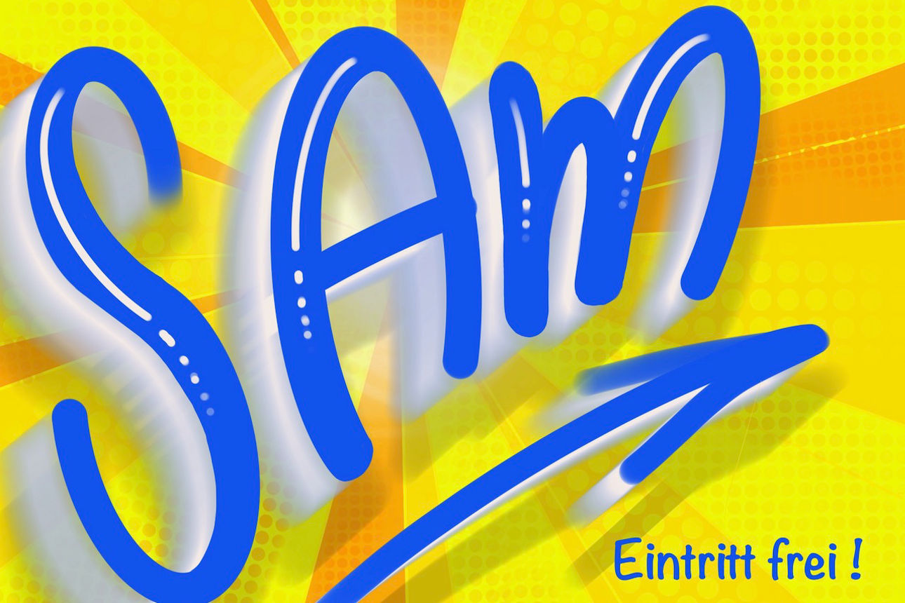 Plakat zur 8. Sonnenbühler Ausbildungsmesse SAM 