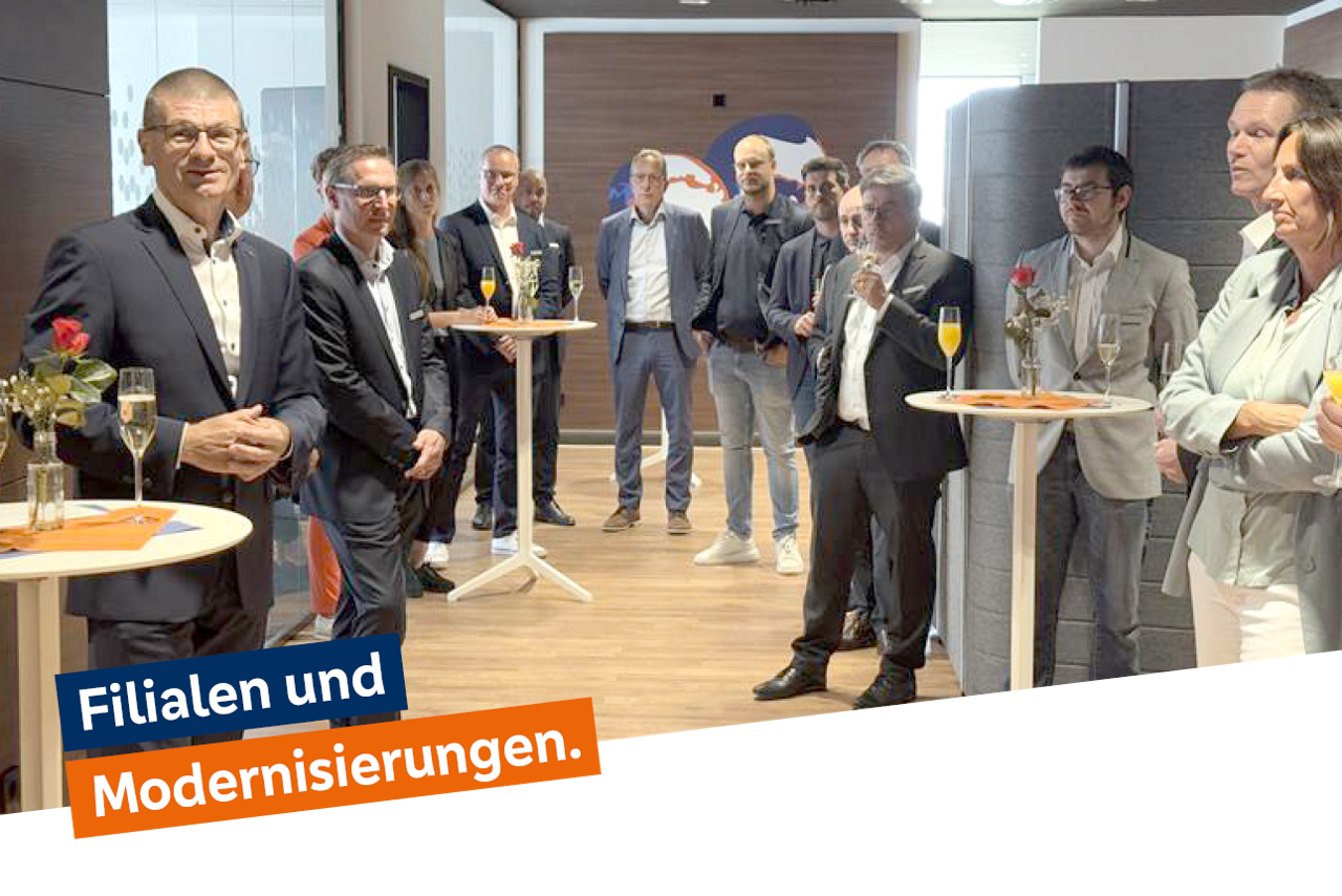 Eröffnung des 3. OG in der Hauptstelle Schwabach