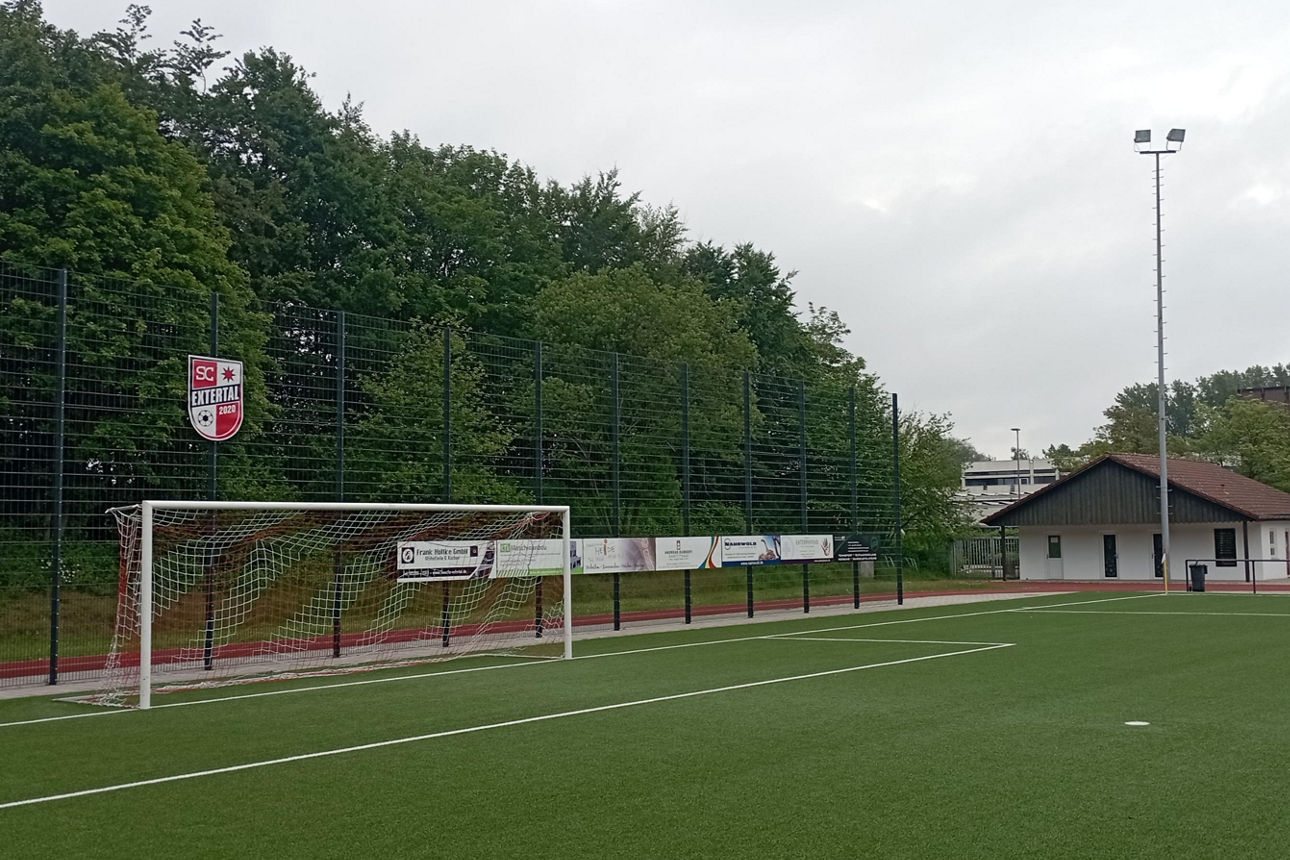 Der SC Extertal sammelt für die Sanierung des Vereinsheims am Sportplatz