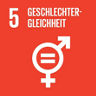 Grafik des SDGs 5 - Geschlechter-Gleichheit