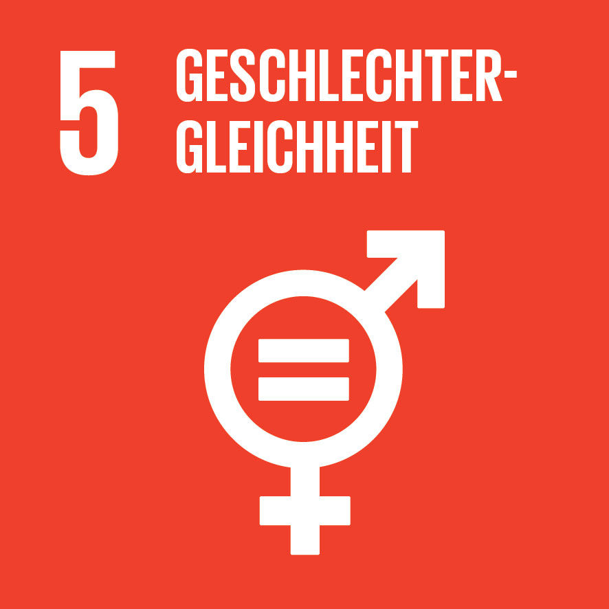 SDG 5 steht für Geschlechtergleichheit