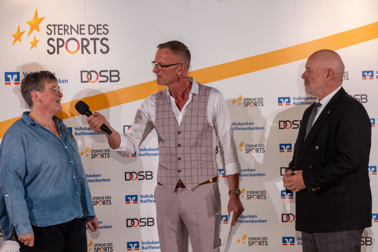 AVS Schleusingen und Peter Neuhaus (Vorstandsvorsitzender Volksbank Thüringen Mitte) im Inverview mit Jens May