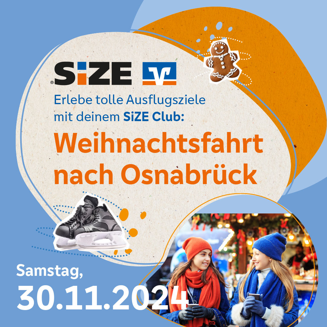 SIZE Weihnachtsfahrt nach Osnabrück Flyer