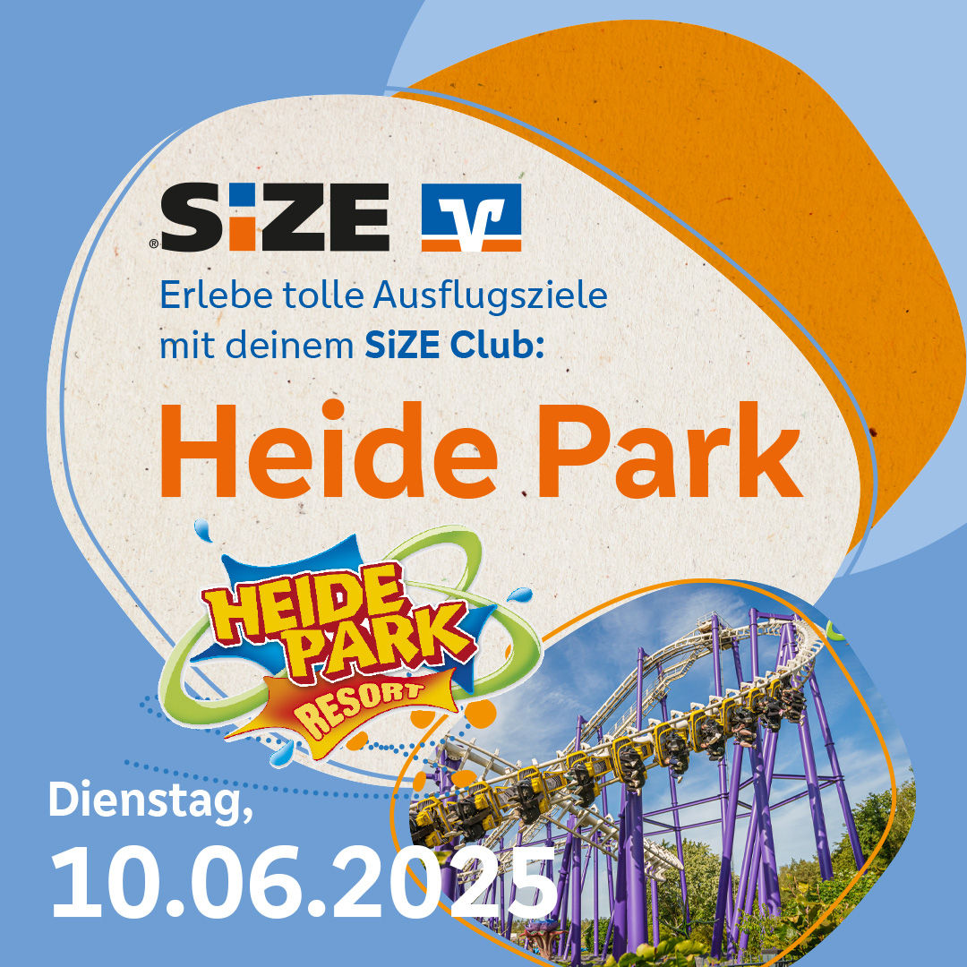 Teaser zur SiZE Fahrt zum Heide Park