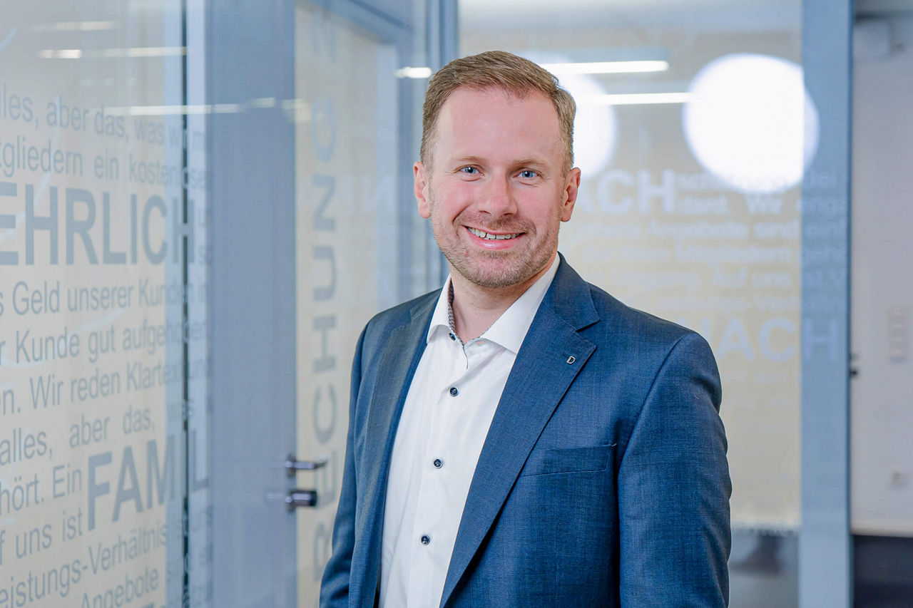Tobias Rieck, Generalbevollmächtigter bei der Sparda-Bank Nürnberg eG: