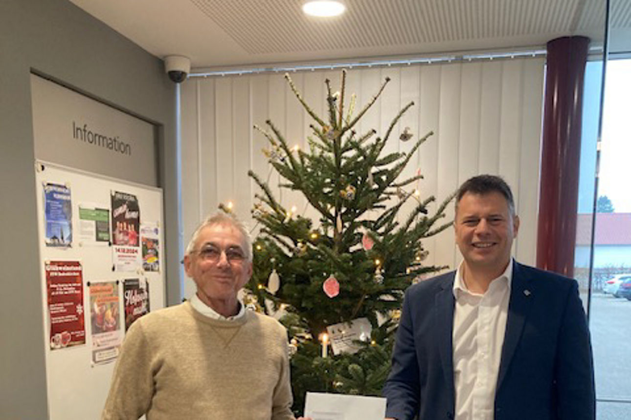 Spendenübergabe an den SV Bonbruck 1946 e.V.