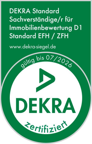 Dekra Siegel - Sachverständiger Immobilienbewertung