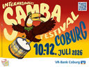 Plakat Internationales Samba-Festival Coburg 2026