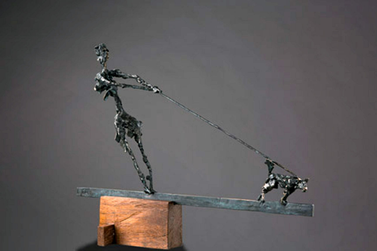 Skulptur  des Künstlers Wolfgang Sand