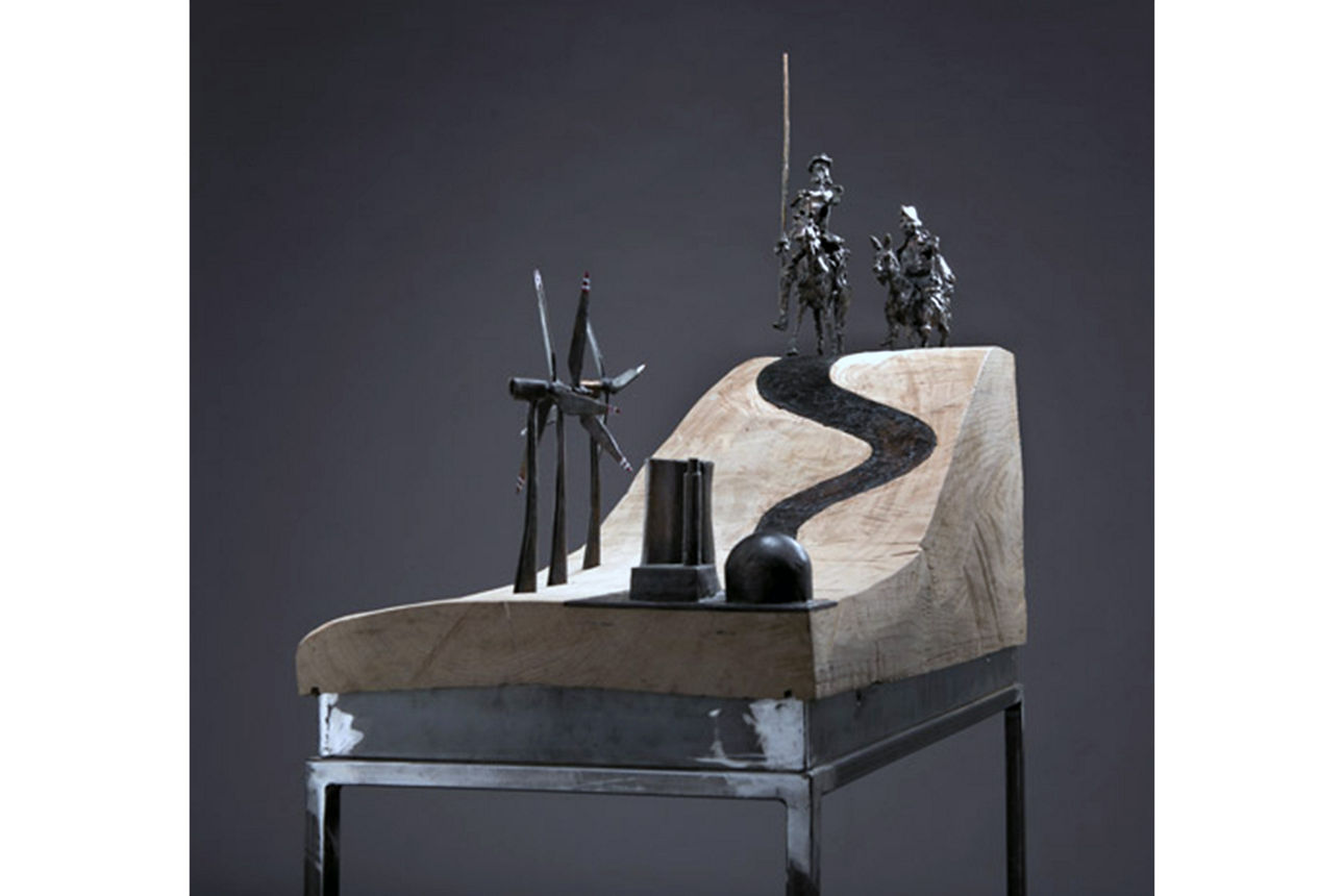 Skulptur  des Künstlers Wolfgang Sand