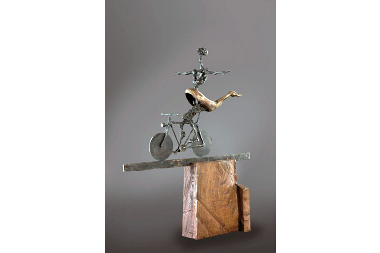 Skulptur  des Künstlers Wolfgang Sand