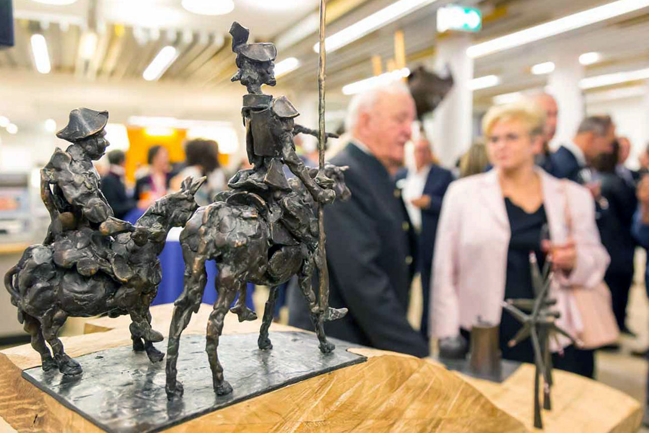 Skulptur  des Künstlers Wolfgang Sand