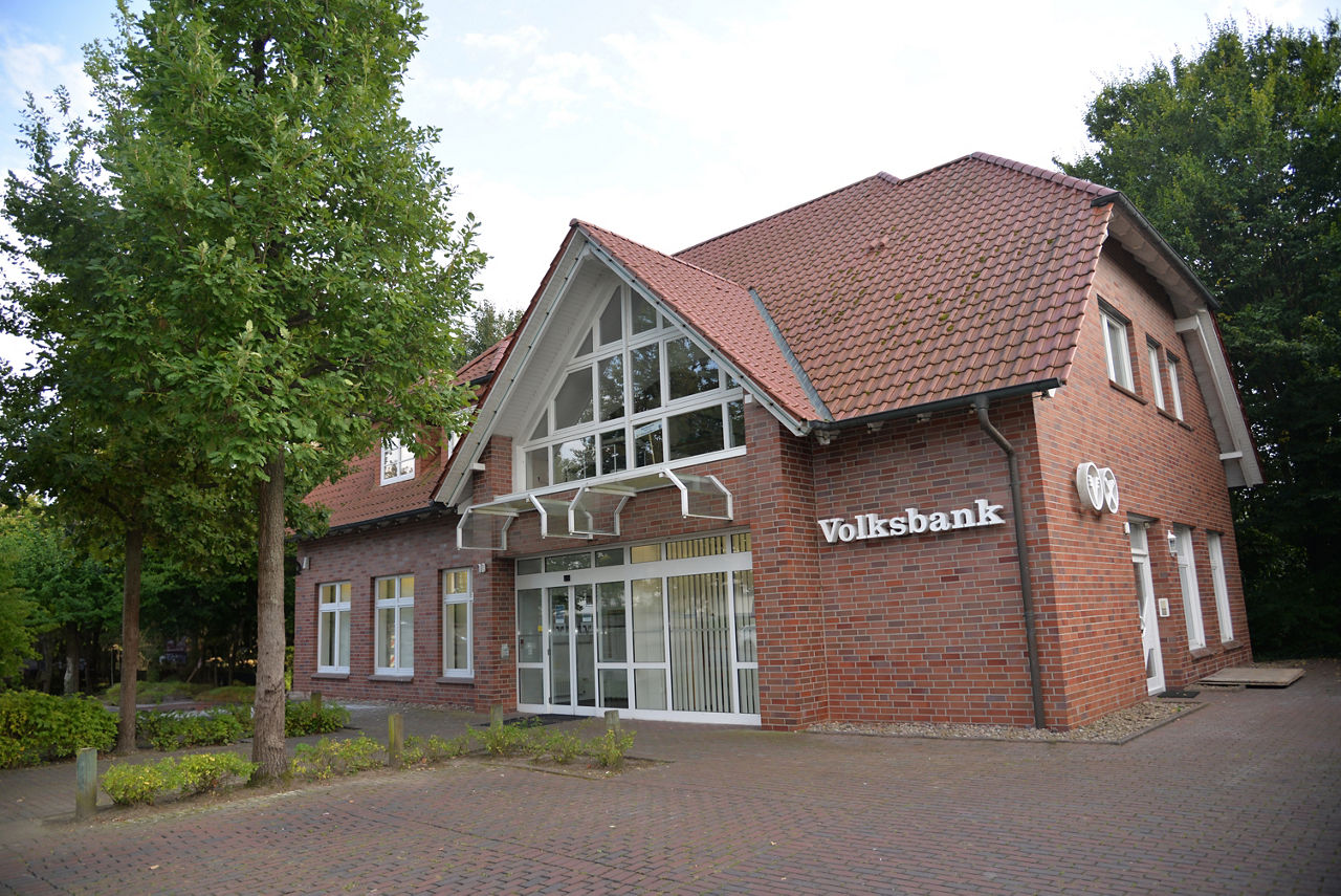 Gebäude der Filiale Scharmede