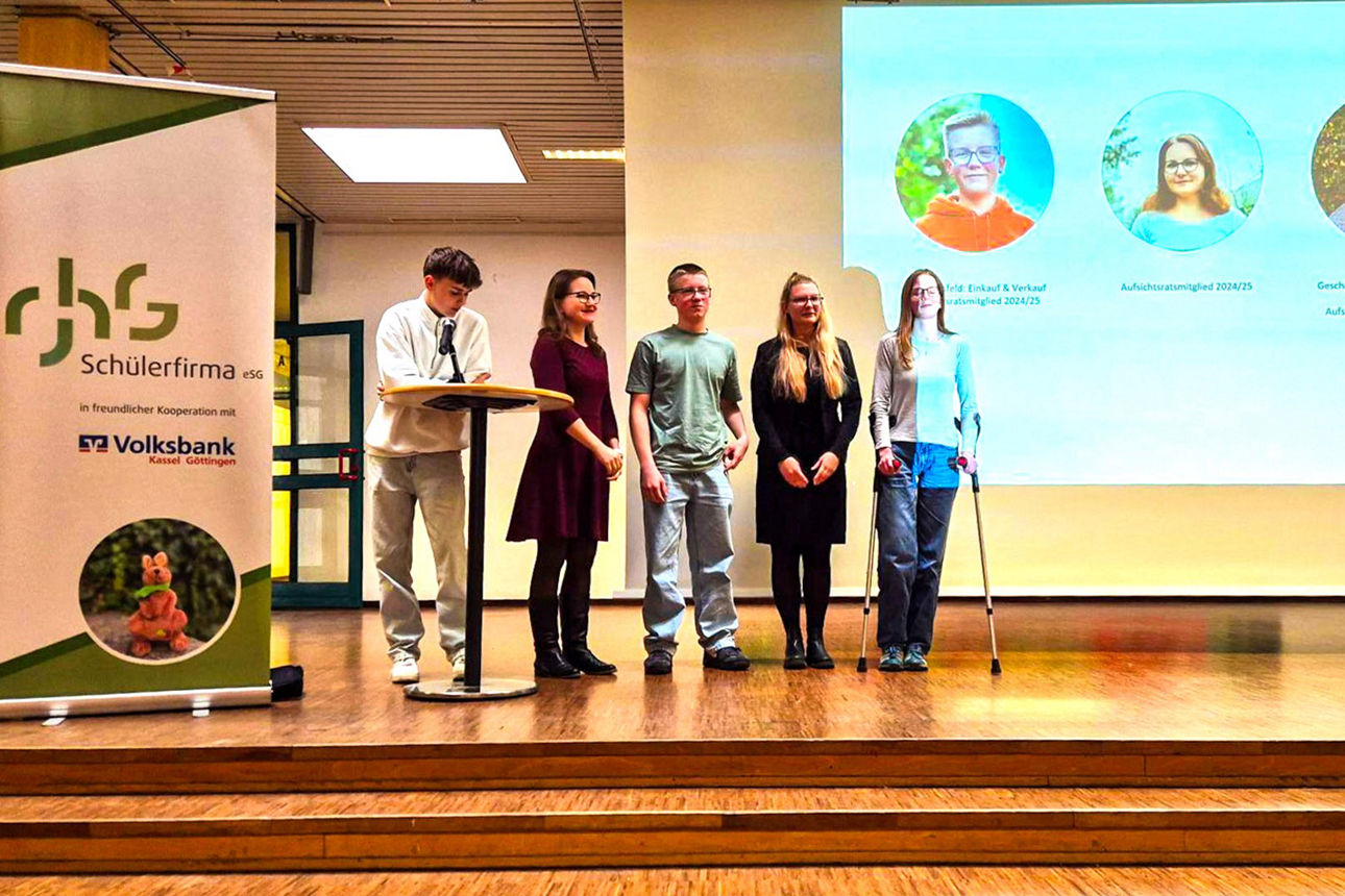Vertreterversammlung der Schüler der Schülergenossenschaft des Otto-Hahn-Gymnasiums in Göttingen