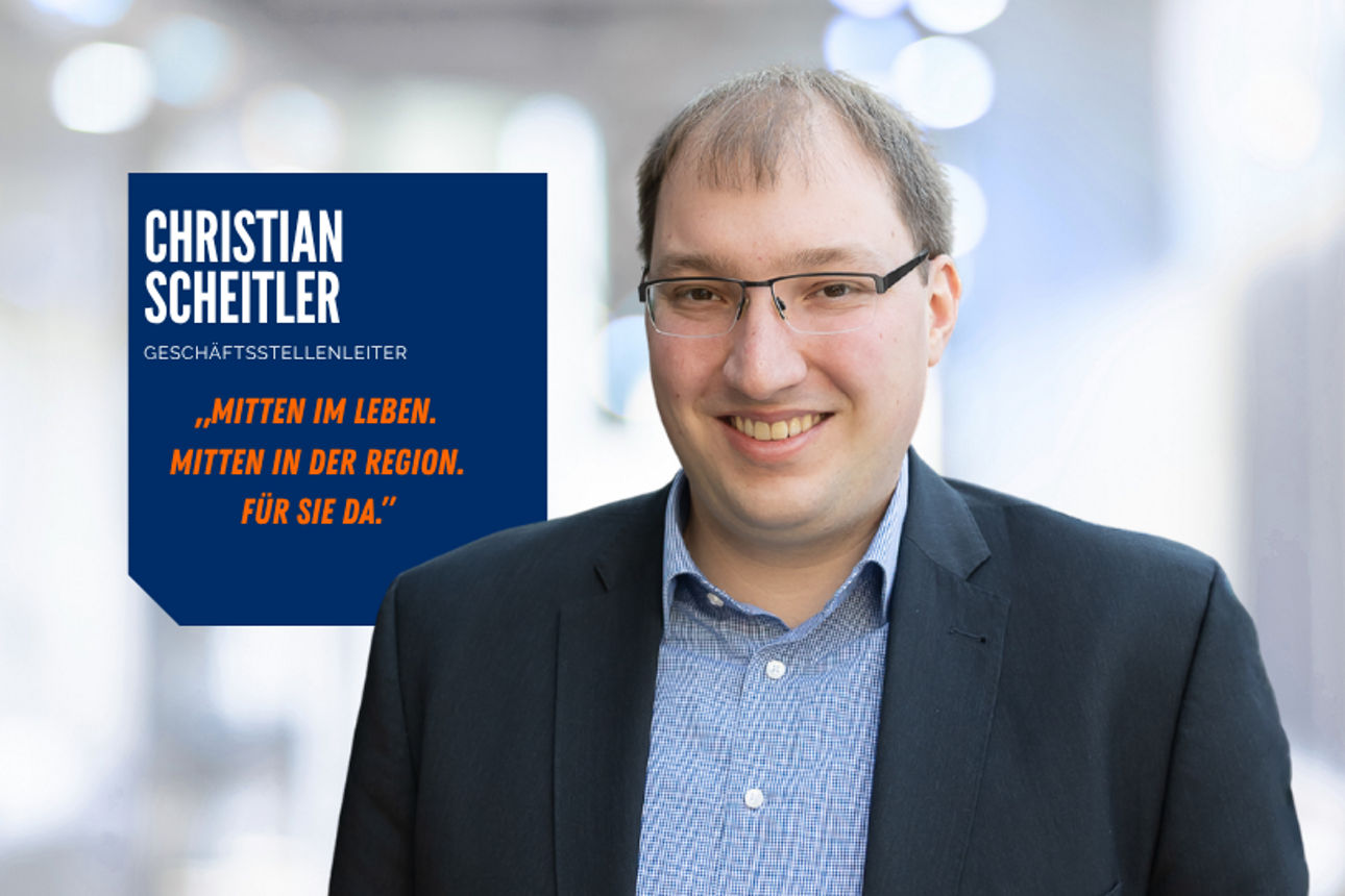 Portrait des Mitarbeiters Christian Scheitler