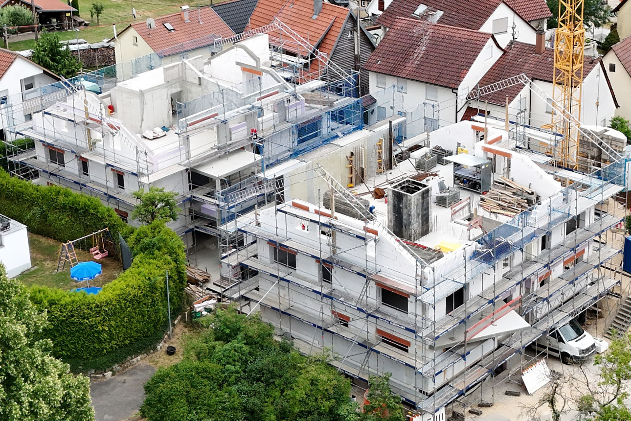 Neubau-Projekt "Wohnen am Brunneneck" in Schlaitdorf