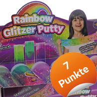 Rainbow Glitzer Putty