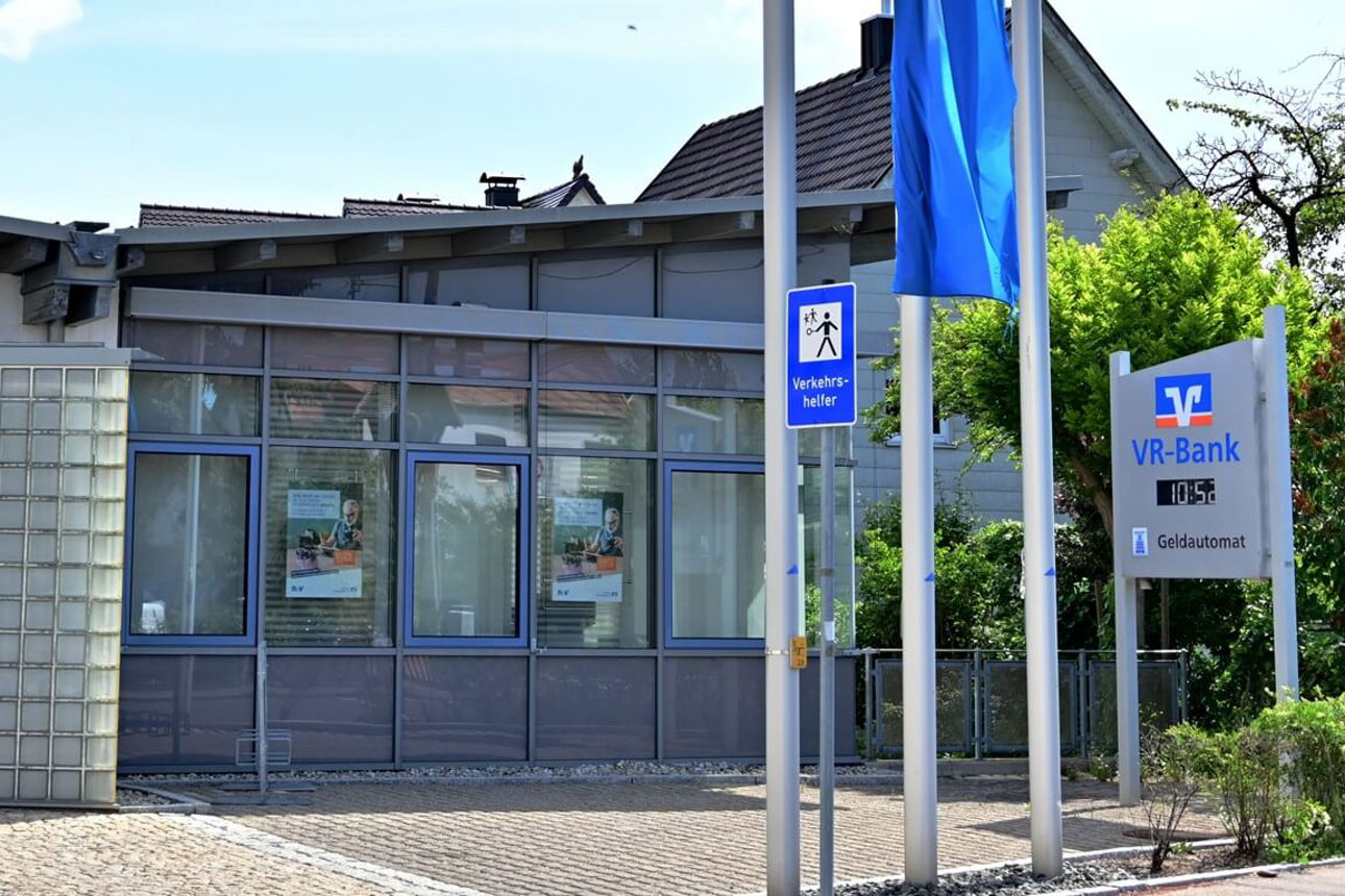 Foto der SB-Filale Amendingen die geschlossen wird