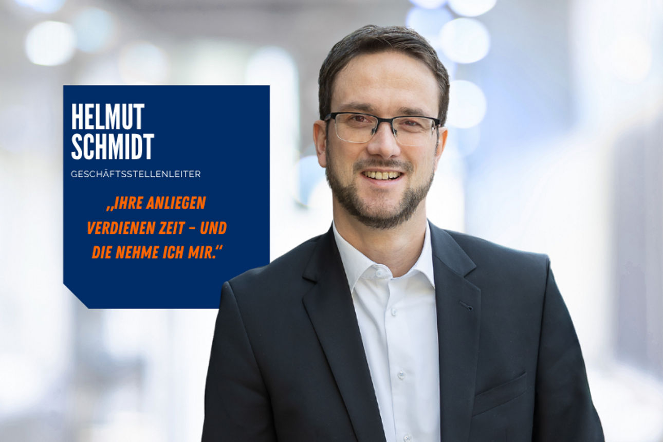 Portrait des Mitarbeiters Helmut Schmidt