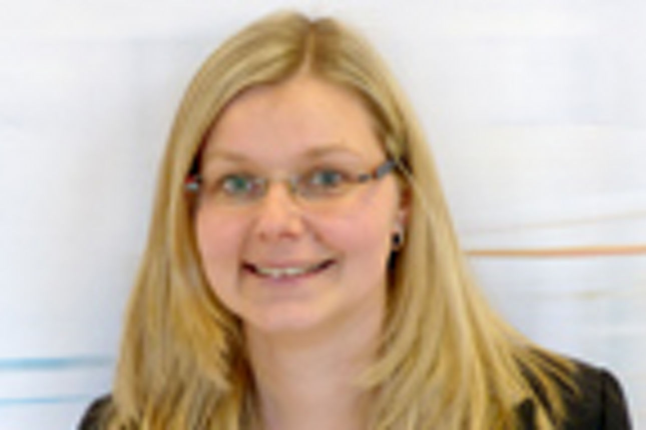 Mitarbeiterin der Volksbank pur, Sandra Schneider