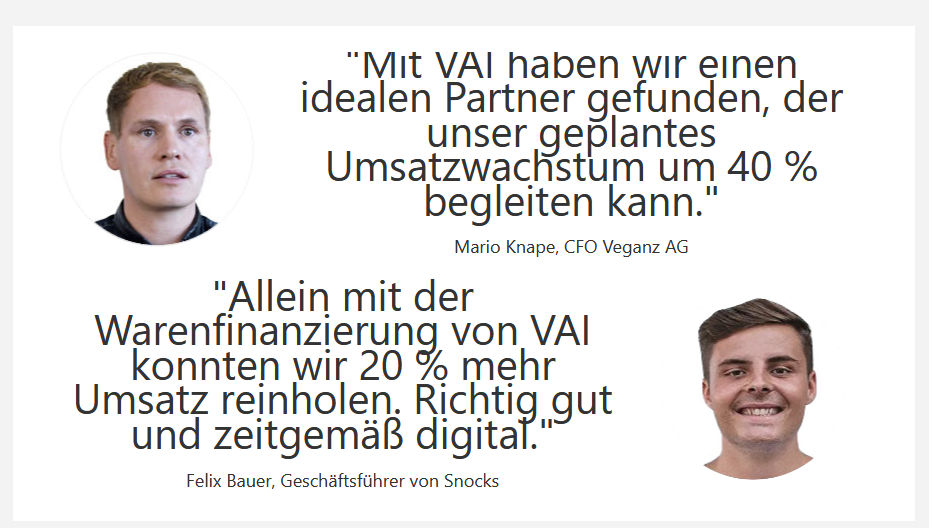 Feedback von zwei Männern