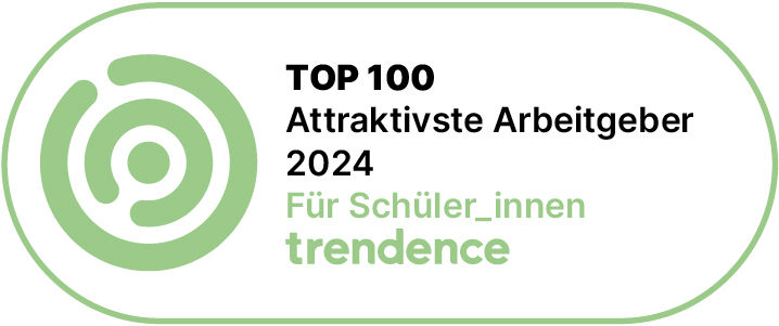 Hier sehen Sie das Logo von TOP 100 Attraktivste Arbeitgeber.