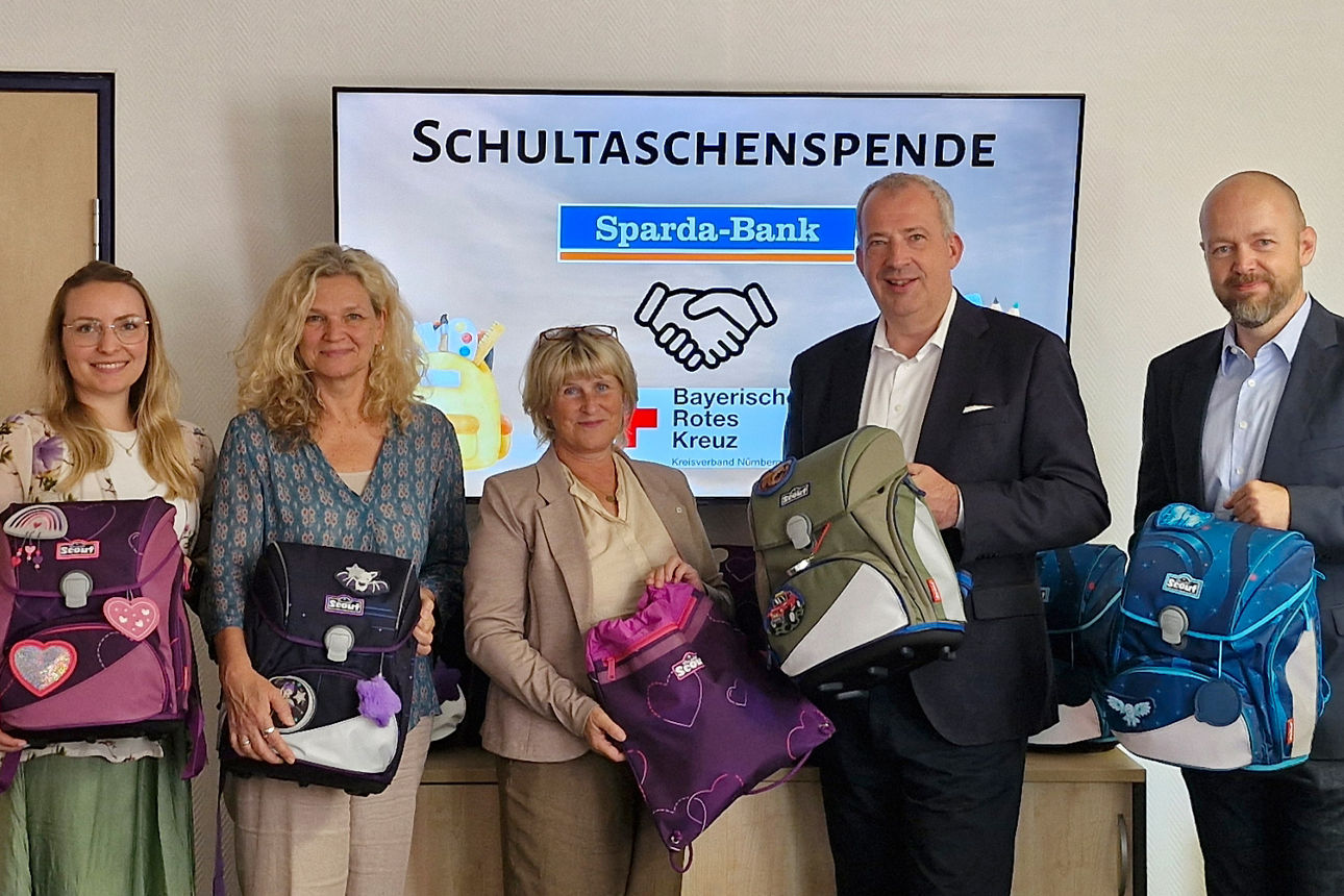 Schultaschenaktion der Sparda-Bank Nürnberg