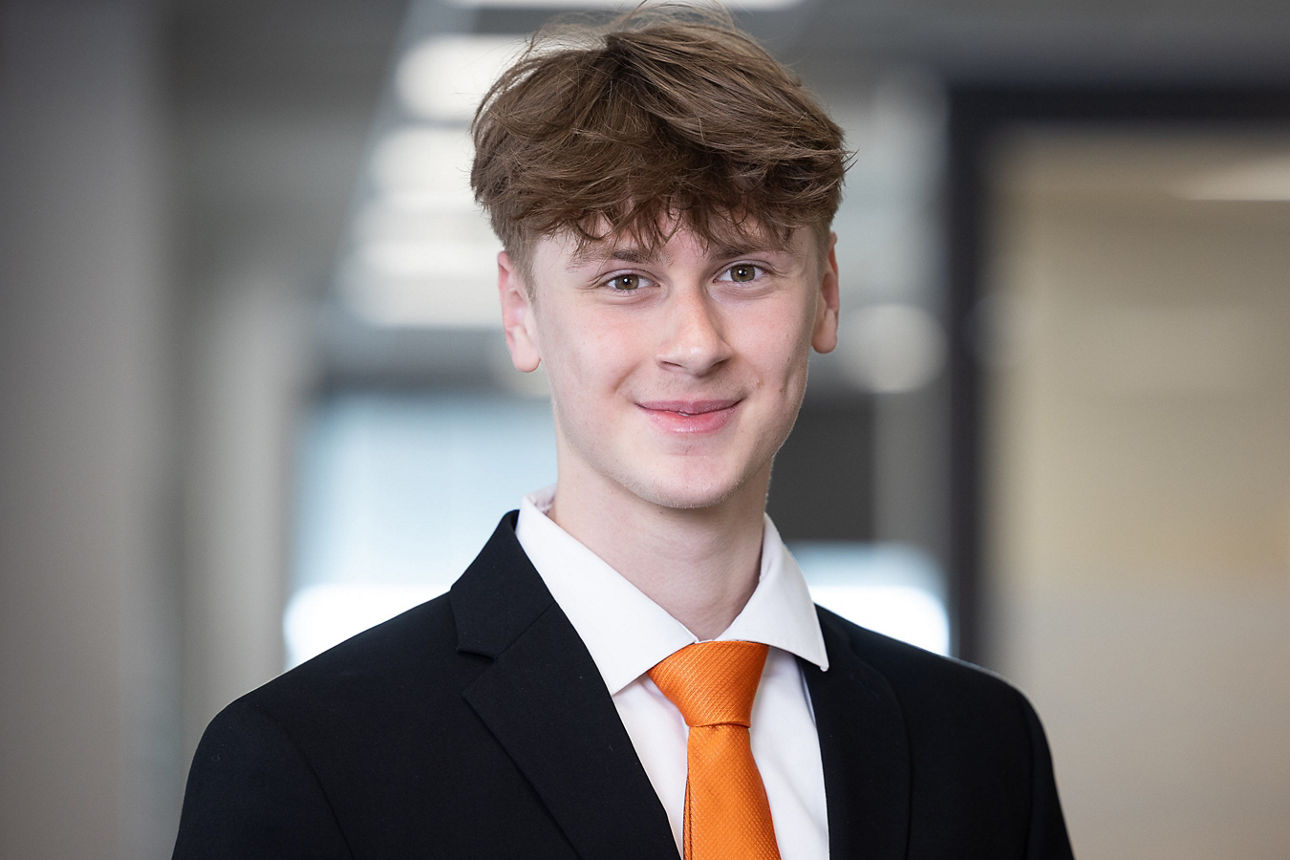 Azubi der VR-Bank Landau-Mengkofen eG