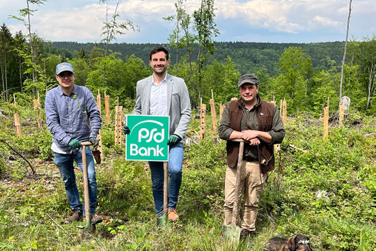 Baumspende der PSD Bank