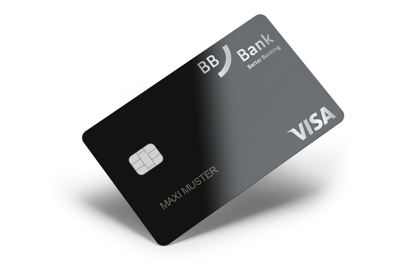 Abbildung schwarze Kreditkarte