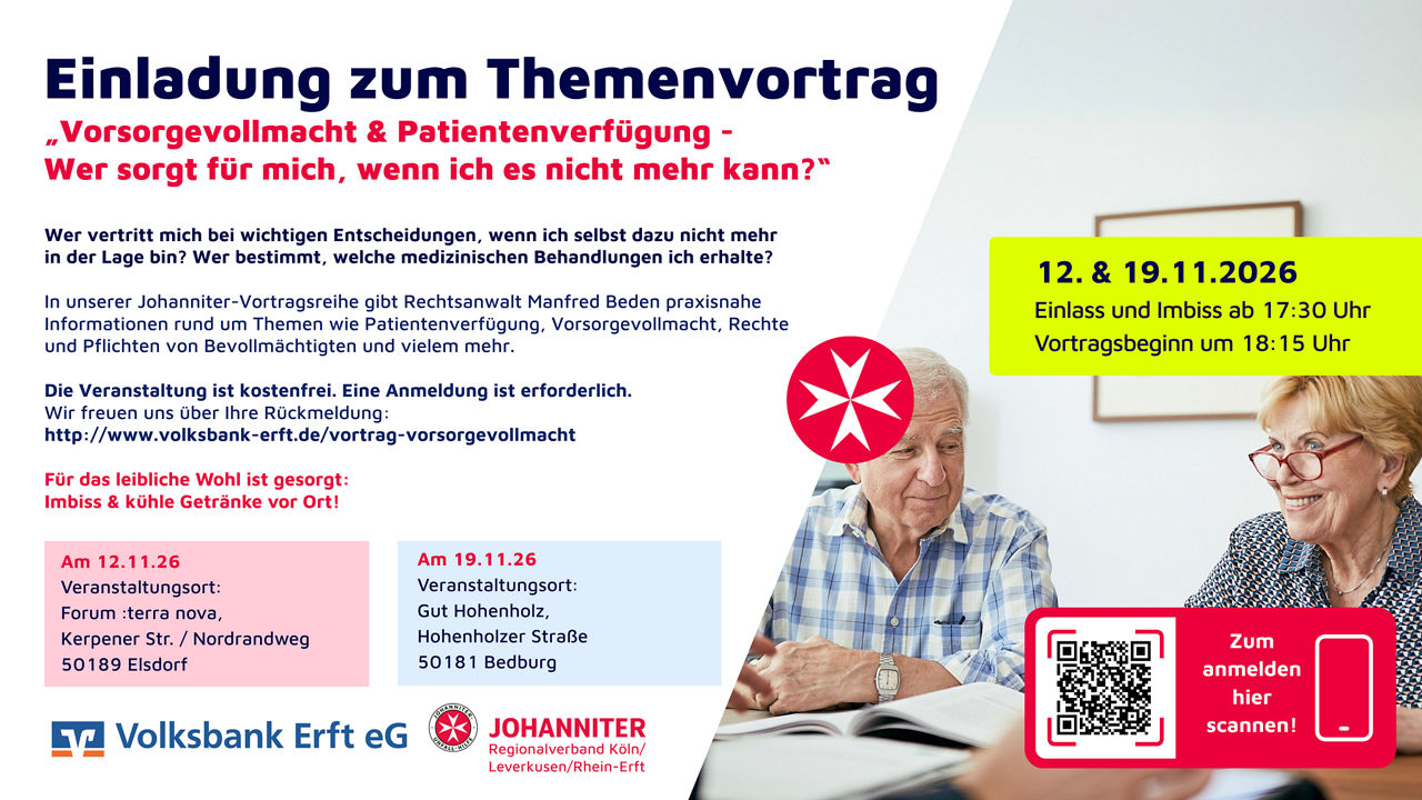 Einladung zum Themenvortrag