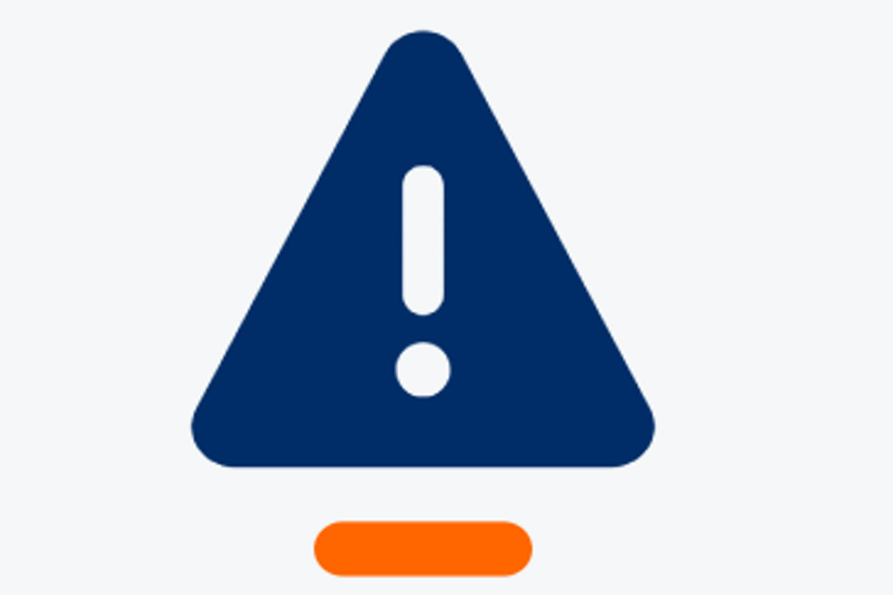 Bild zeigt Ausrufezeichen