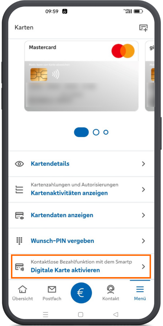 Screenshot von Systemeinstellungen Android