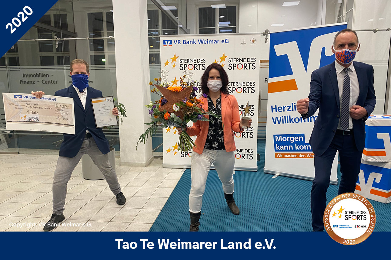 Tao Te Weimarer Land e.V. - Preisverleihung Bronze 2020