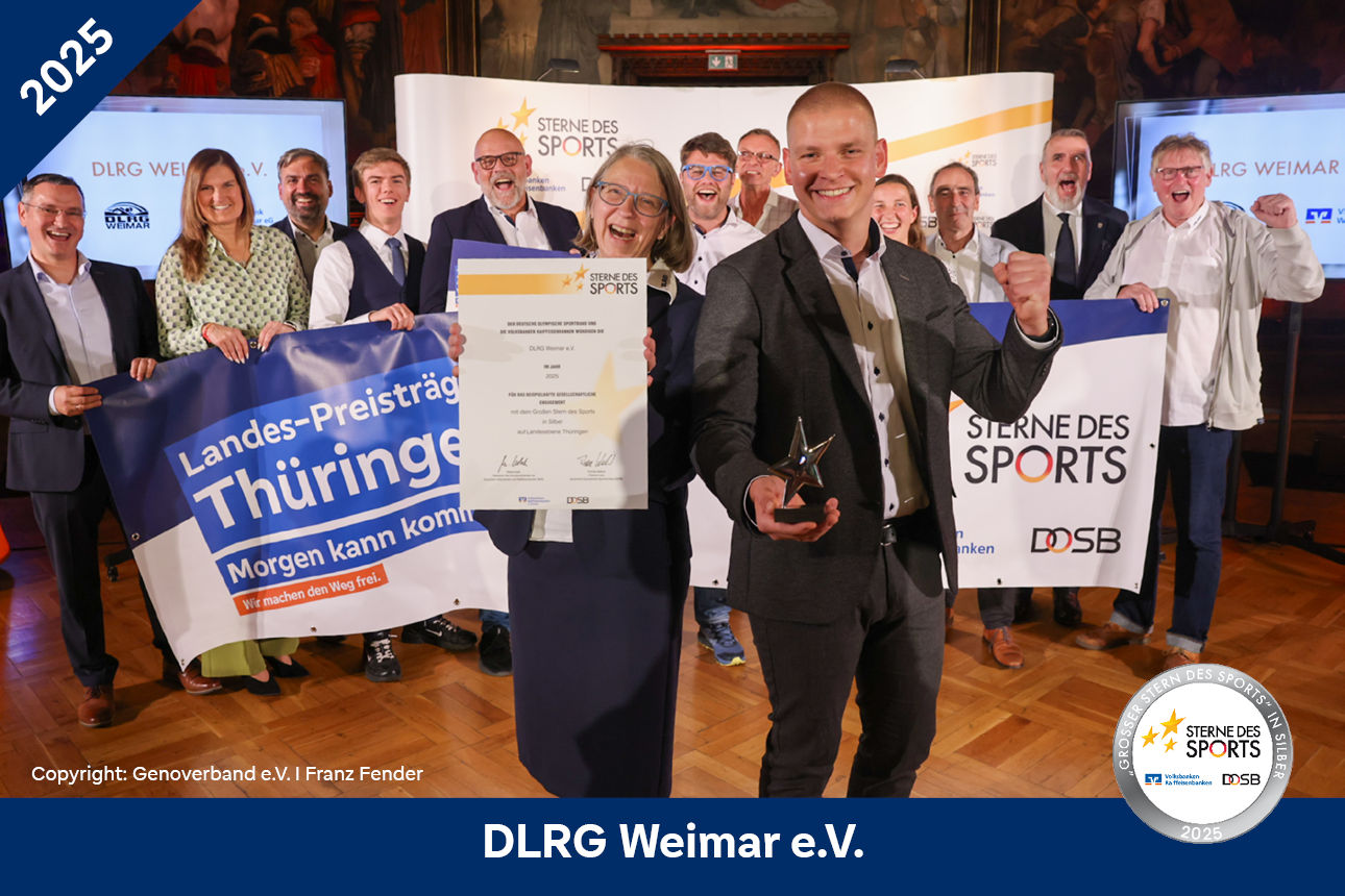 DLRG Weimar e.V. - Preisverleihung Silber 2025
