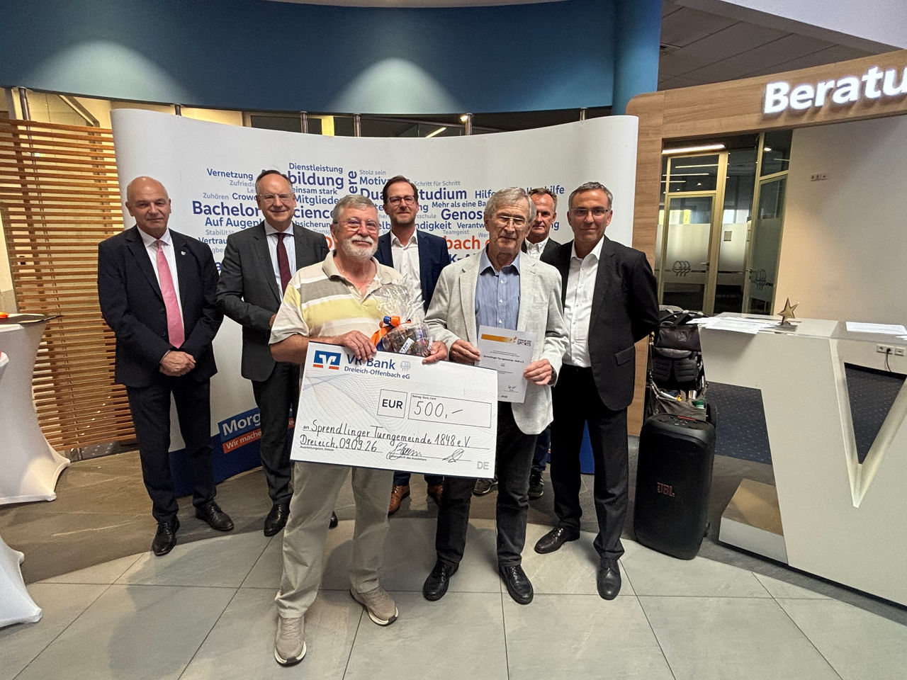 Sterne des Sports 2026 - Preisverleihung beid er VR Bank Dreieich - Offenbach eG