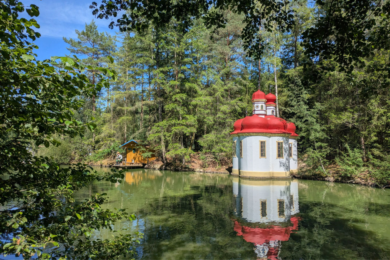 Getreidefeld im Sonnenuntergang