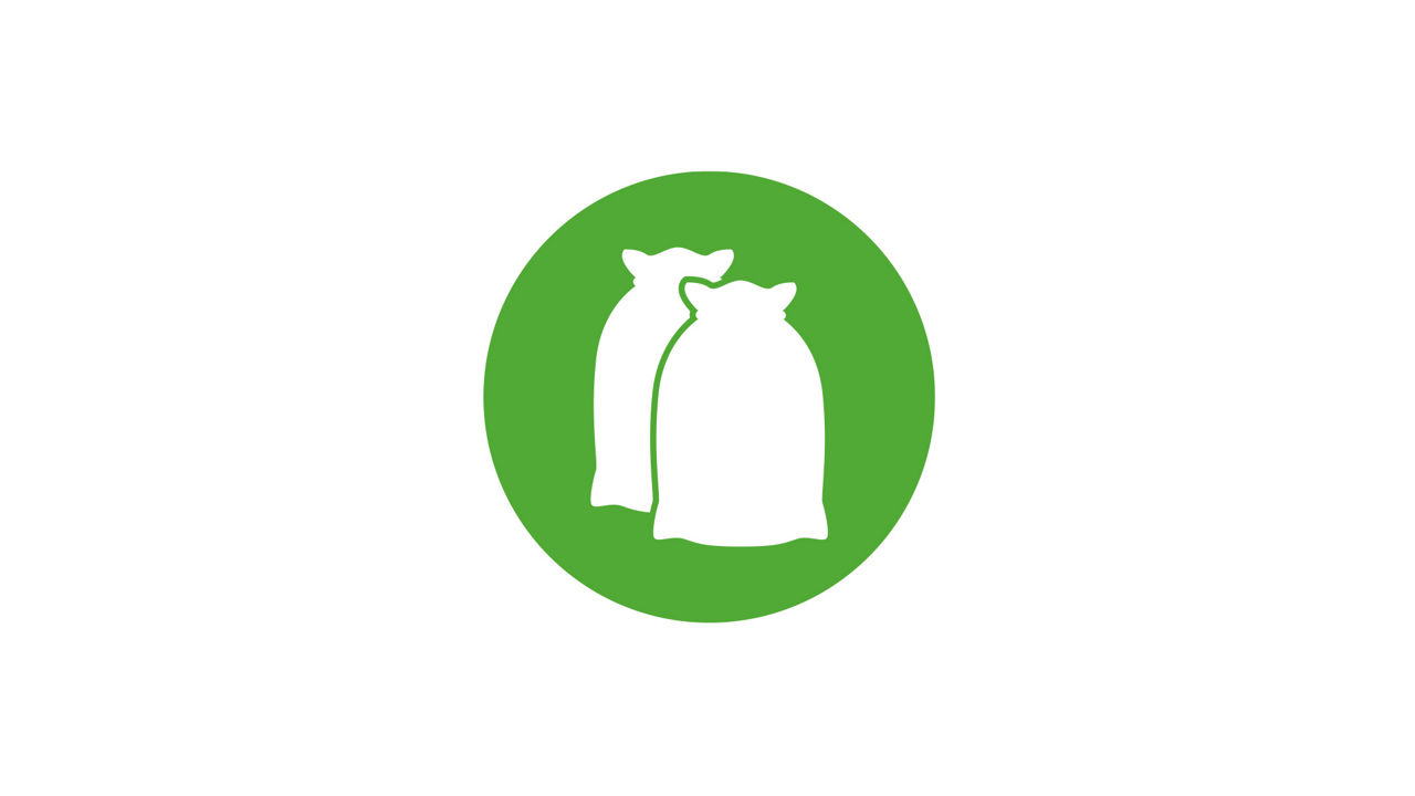 Futtermittel absacken