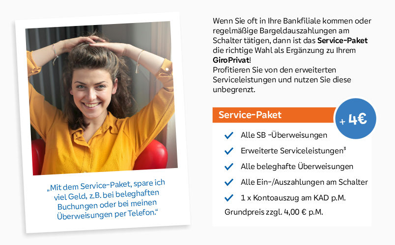 Informationen zum Service-Paket