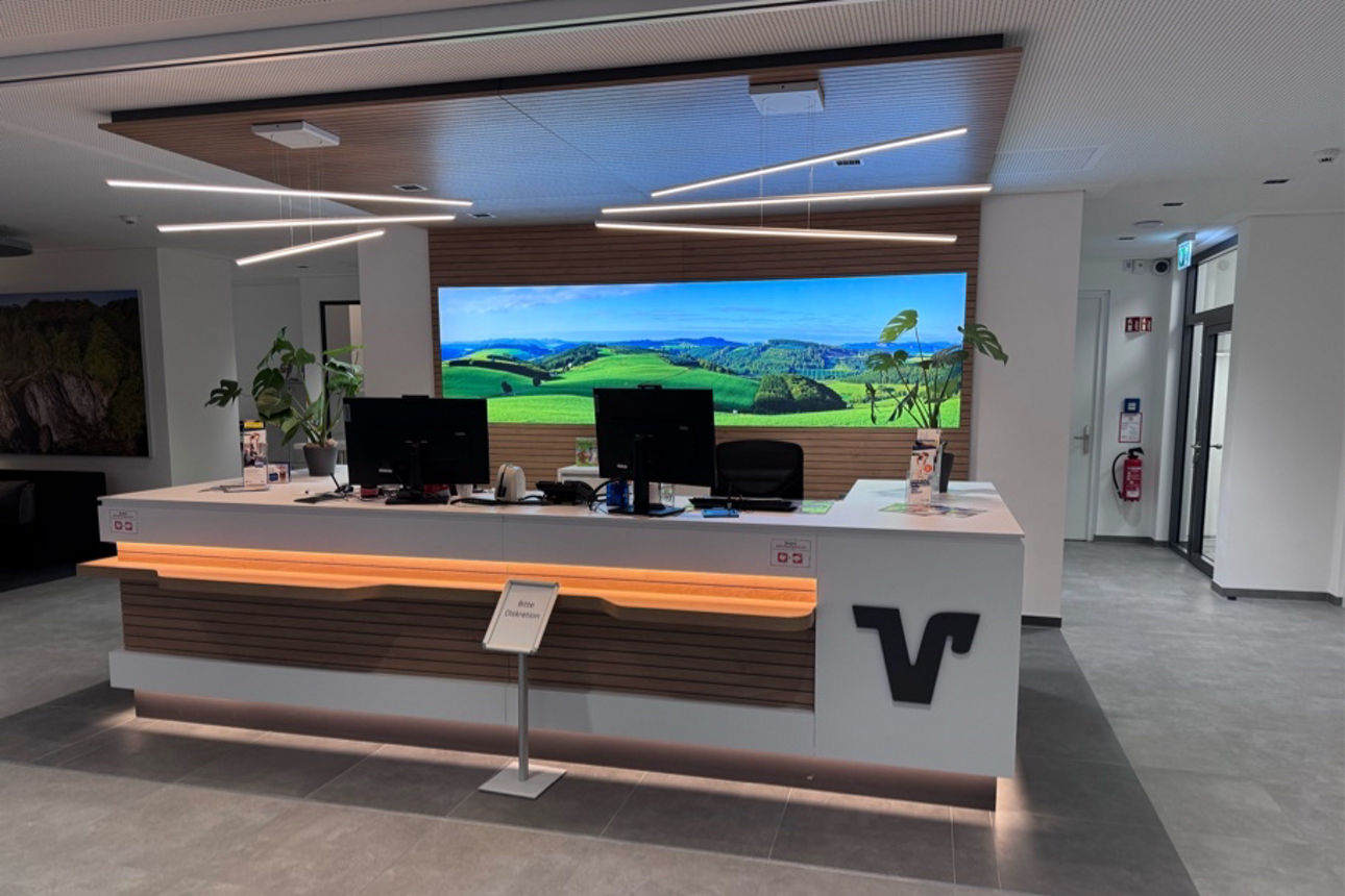 Servicebereich des Regionalzentrum Warstein