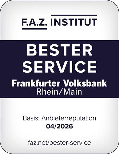 Siegel, FAZ, Bester Service 2026