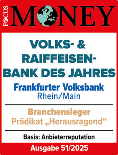Siegel, Focus Money, Bank des Jahres