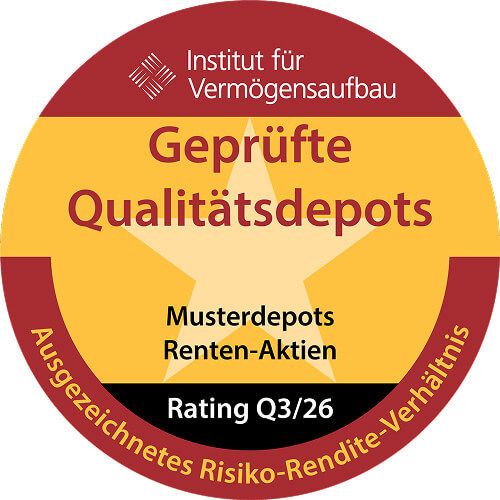 Siegel, Institut für Vermögensaufbau, Geprüftes Qualitätsdepot