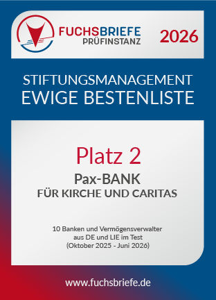 Siegel | FUCHSBRIEFE Prüfinstanz: Stiftungsreport 2026 – Ewige Bestenliste