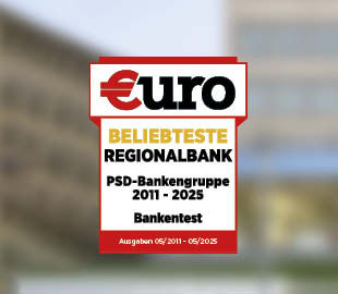 Siegel Beliebteste Regionalbank: PSD Bankengruppe von 2011-2024