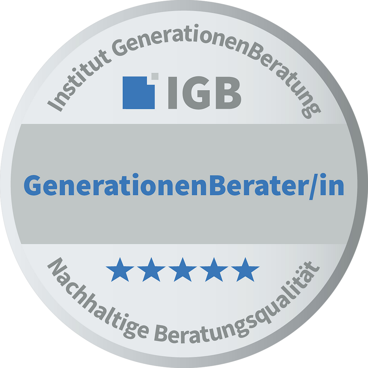 Siegel "Nachhaltige Beratungsqualität" für Institut GenerationenBeratung