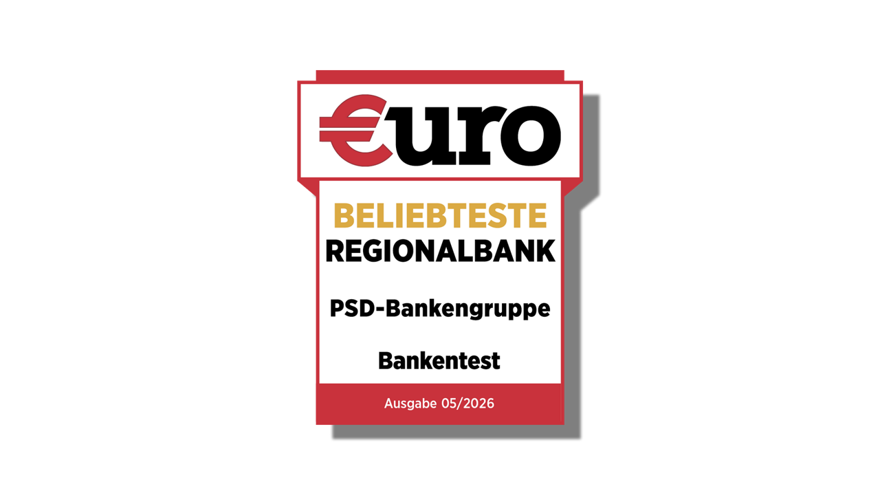 Siegel Euro Wirtschaftsmagazin Beliebteste Regionalbank