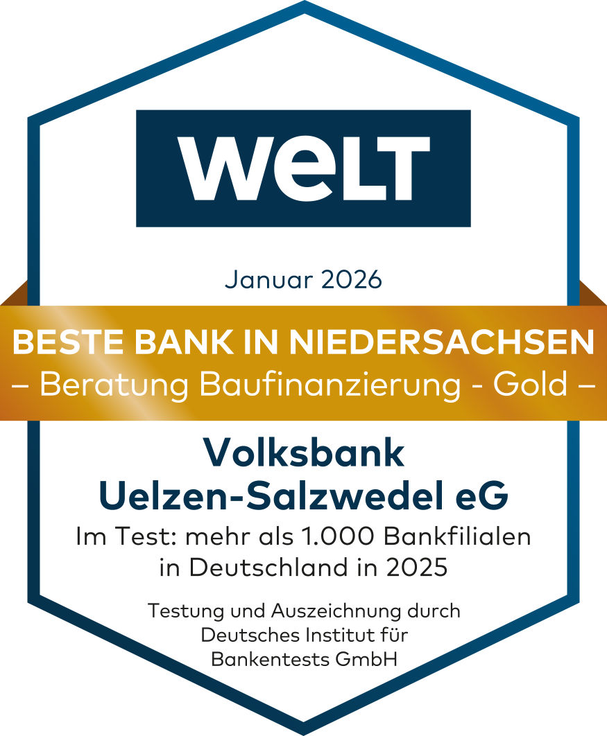 Auszeichnung von der Welt für Beratung Baufinanzierung